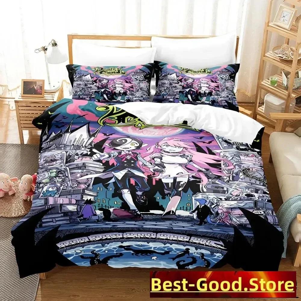 3D Anime New Devil'S Candy Printed Bed Set Duvet Cover Pillowcase Bedding Set Bed Linen Sheet Quilt Cover Full Queen King Size