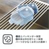 CB Japan Domeman 600 DSK Bento Box, 600ml, Gray, Soft and Easy to Serve, Dome Lid, Secure with 4-Point Locking, Double Sealing to Prevent Leaks