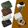 For Lumix Tz99/Zs99 PU Leather Protective Case TraveL Camera Bag Camera Foreskin Cover Protective Cover Base Perforated Shell