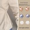 3/6/8PCS Double Head Pin Pearl Brooch Non-Slip Adjustable Collar Clip Waist Fastening Pins DIY Sewing Multi-Purpose