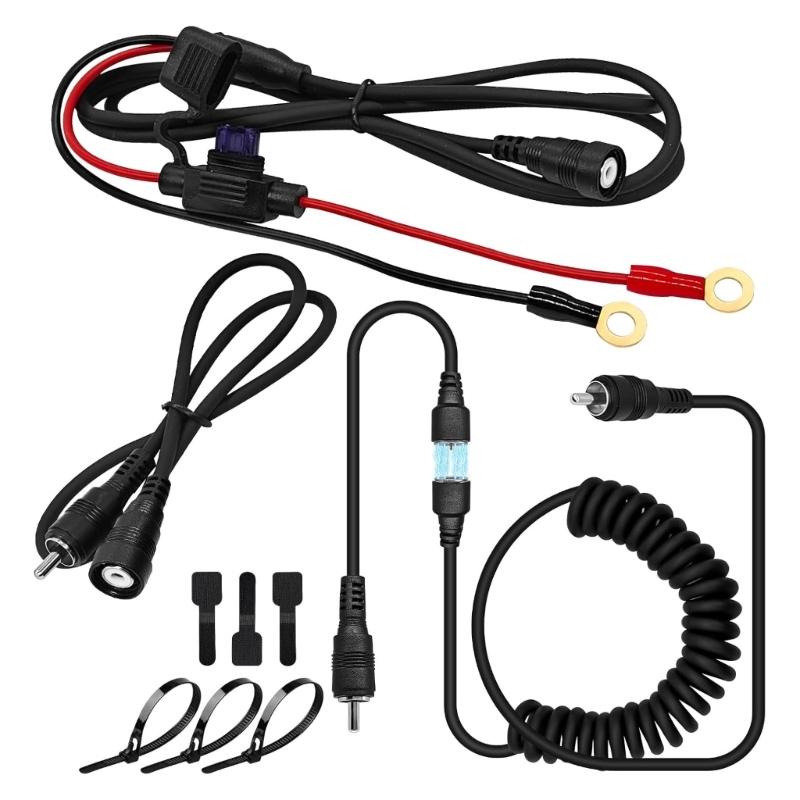 

RCAs Plug Heated Shield Wire Cord For Motorcycle And Snowmobile Helmets Lightweight And Flexible Design 1