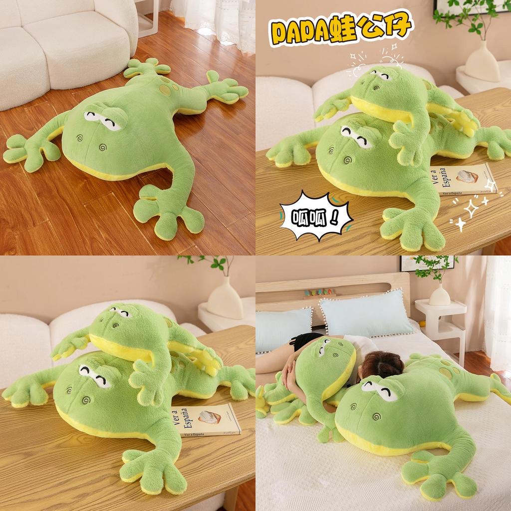 Grande Peluche Rana Giocattolo di Peluche Per Decorazione Domestica E Comfort