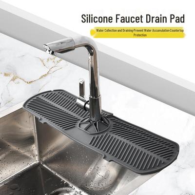 Silicone Kitchen Faucet Absorbent Drain Mat