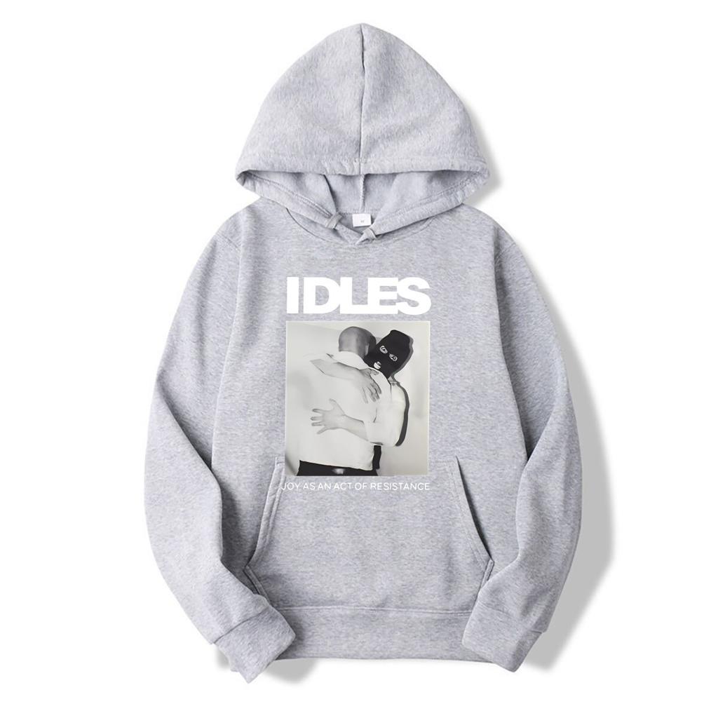 Idles Joy As An Act Of Resistance Black hoodies Band long sleeves