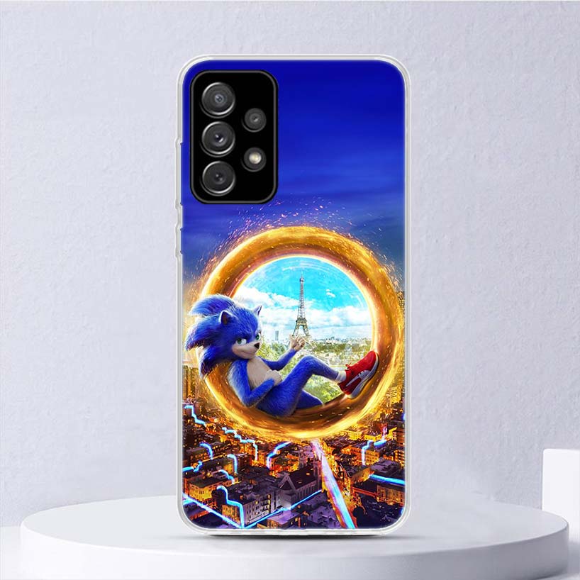 Supersonics S-Sonics Game Soft Case For Samsung Galaxy A17 A16 A26 A36 A56 A15 A14 A13 A55 A54 A53 Phone Cover A25 A35 A24 A34 A
