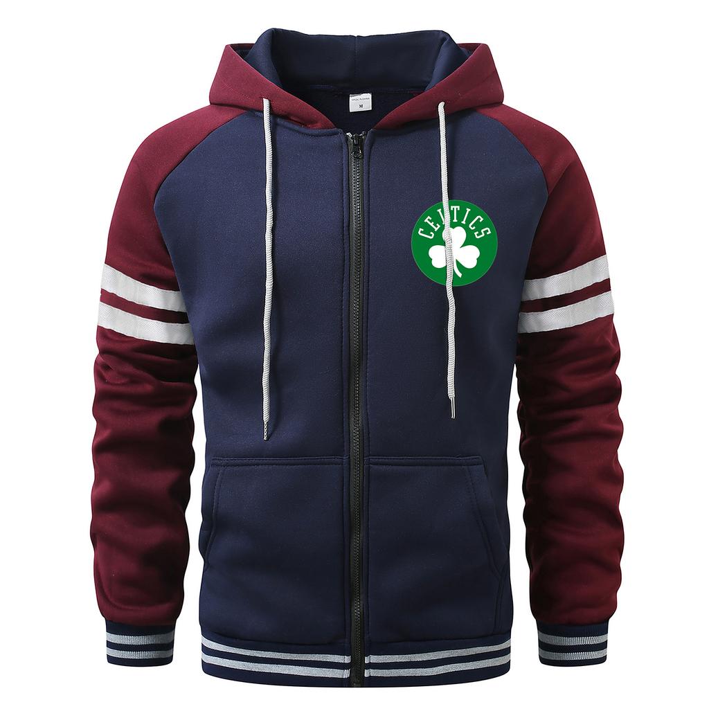 Pánské mikiny Kardigan Mikina na zip S kapucí Kapsa Sportovní a outdoorové Pánská móda Mikiny a mikiny Streetwear Ležérní Pánské kabáty