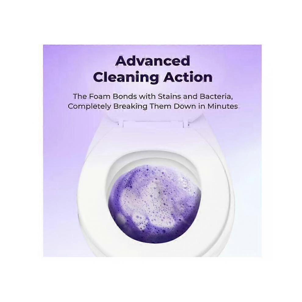 (3pcs)1-5x Fizzclean Toilet Foam Cleaner, Insta-Action Fizzclean Foam Cleaner