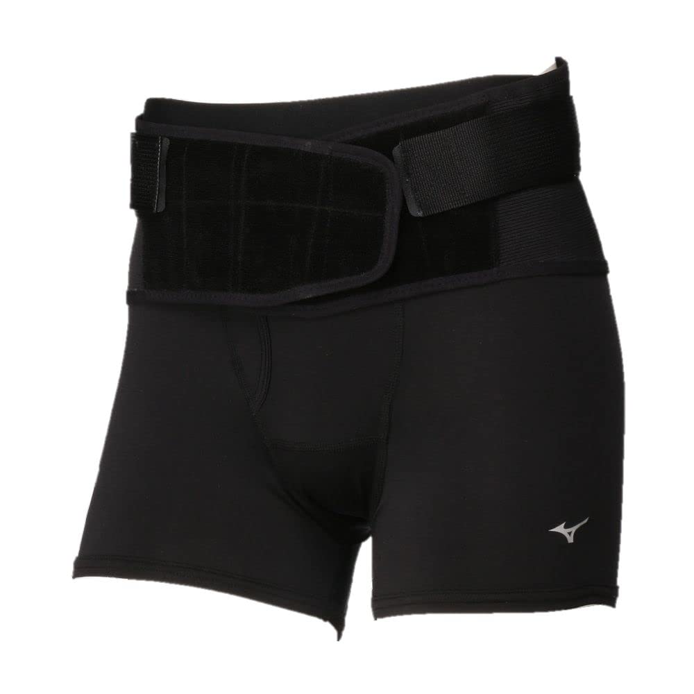 

Golf underpants with pelvic support belt specifically for golf pelvic support size wear, (designed golf), belt, E2JJA006, men s, black, L.