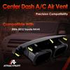 Center Dash A/C Air Vent Trim Cover, Compatible with 2006-2012 RAV4, Console Outlet Grille ert Panel, Replaces# 55670-42060-B0