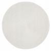 Podkładka Na Stół Pod Talerz Okrągła Słomkowa Biała 38cm 1szt