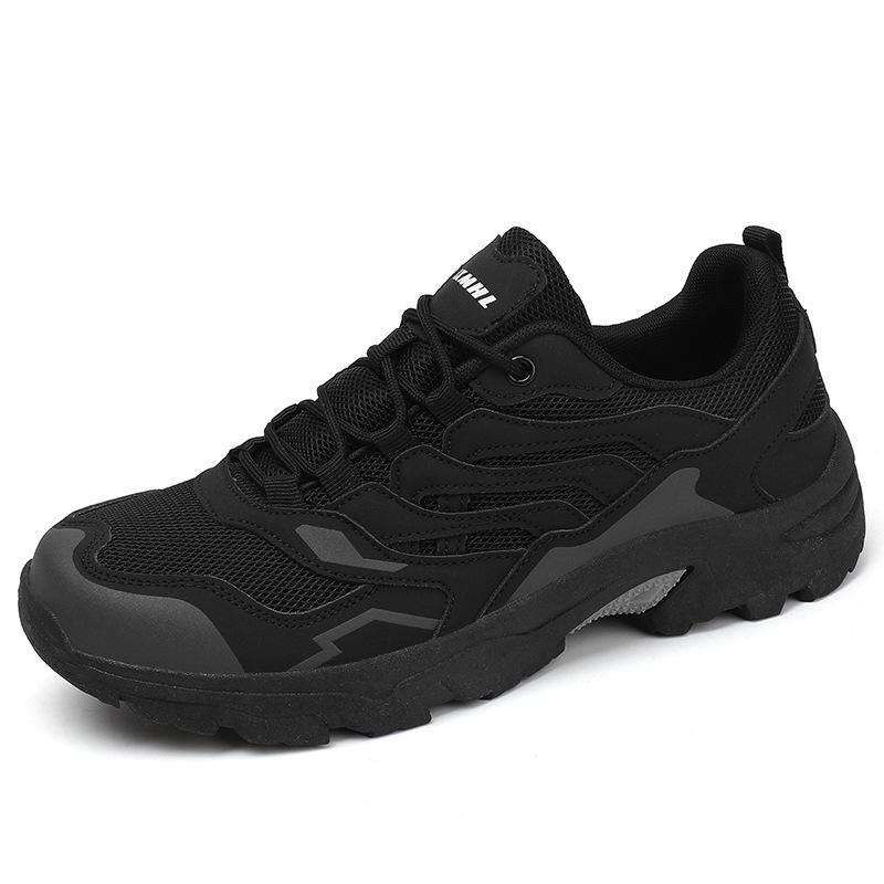 Wander-Sneaker in Übergröße 46 für Damen & Herren - Rutschfeste High-Top-Outdoorschuhe für Bergsteigen, Camping & Reisen