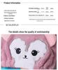 Cute Cartoon Antibacterial Quick-Dry Hair Cap - Super Absorbent, Elastic Bath Head Wrap Towel for Women