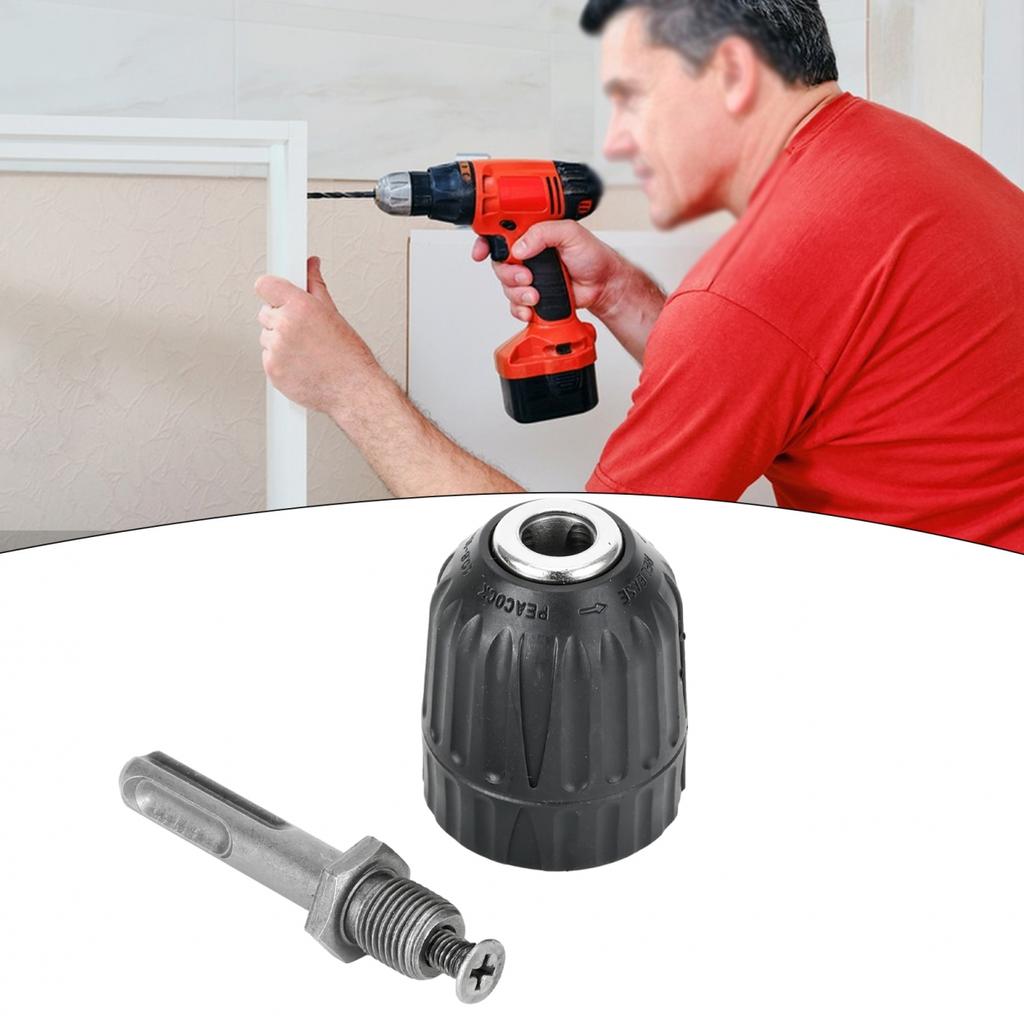 0.8-10mm Drill Chuck 3/8-24UNF Accessories Drill Bit