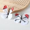 4 Pcs 3D Butterfly Wall Stickers Colorful Butterflies Wall Decal Removable Wall Art Murals for DIY Crafts Home Office Party Bedroom Decoration