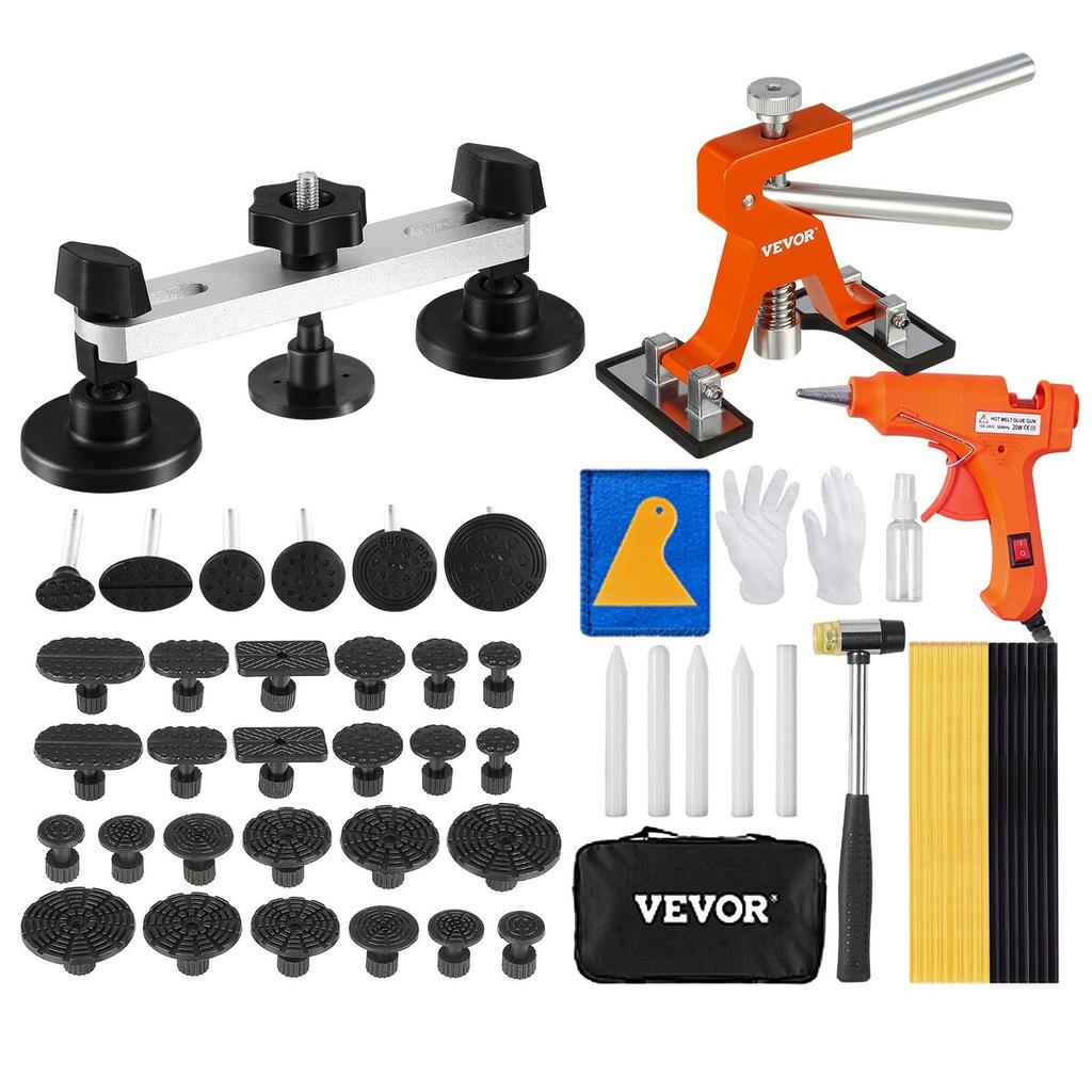 Car Body Dent Puller Bridge Lifter Tool Paintless Hail Remover Repair Kit