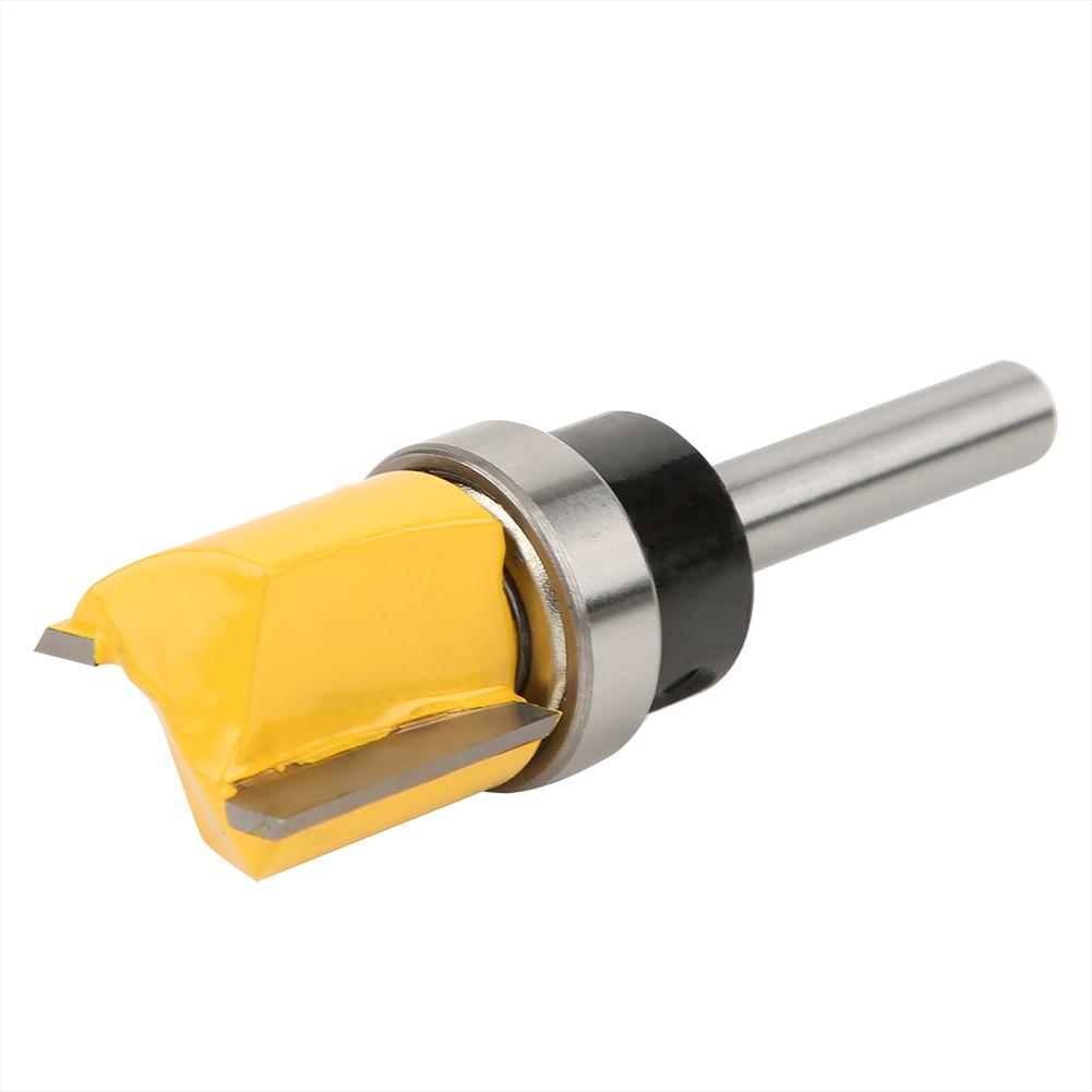 T-Shank Flush Wood Router Bit 1Celsius4in Shank for Trimming