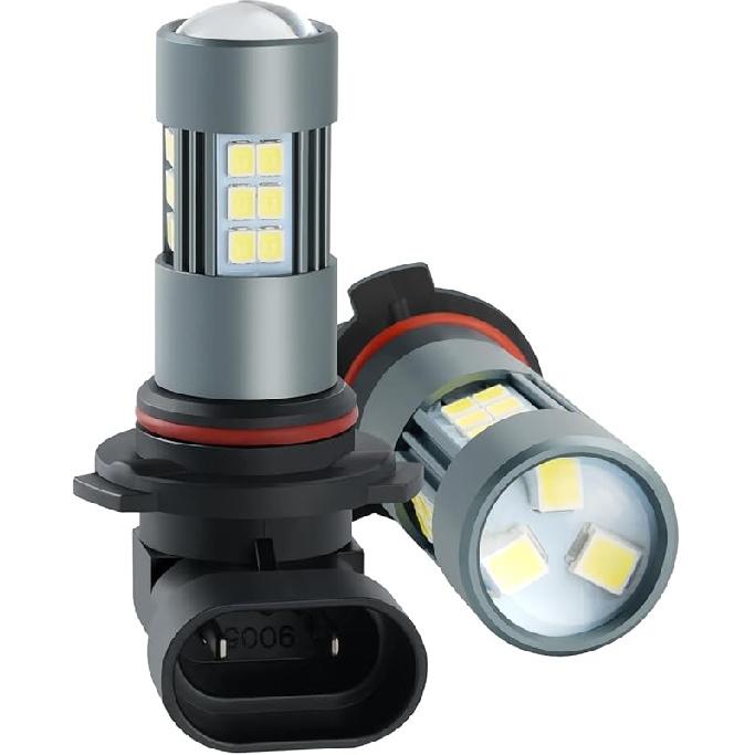 H11 LED Fog Bulbs, Super Bright H8 H16 LED Fog Lights 6500K Cool White, Plug And Play, Replacement Lights For Cars Trucks SUV, Pack Of 2