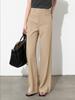 Women's French Double-Waist Straight-Leg Trousers: Hip-Covering, Slightly Flared, Wide-Leg, Casual Suit Pants with Excellent Drape