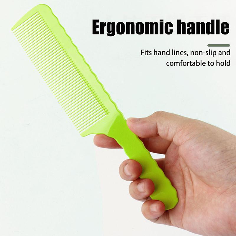 1Pc Barber Hairdressing Combs Graduated Multifunction Hair Detangler Comb Anti-Static Haircare Hairstyling Makeup Stylist