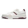 Li Ning Tian Ji 2.0 Casual Versatile Talpă Groasă Înălțătoare Antiderapant Rezistent la Uzură Pantofi de Skateboard Adidași Femei Alb Roșu AGCU192-2