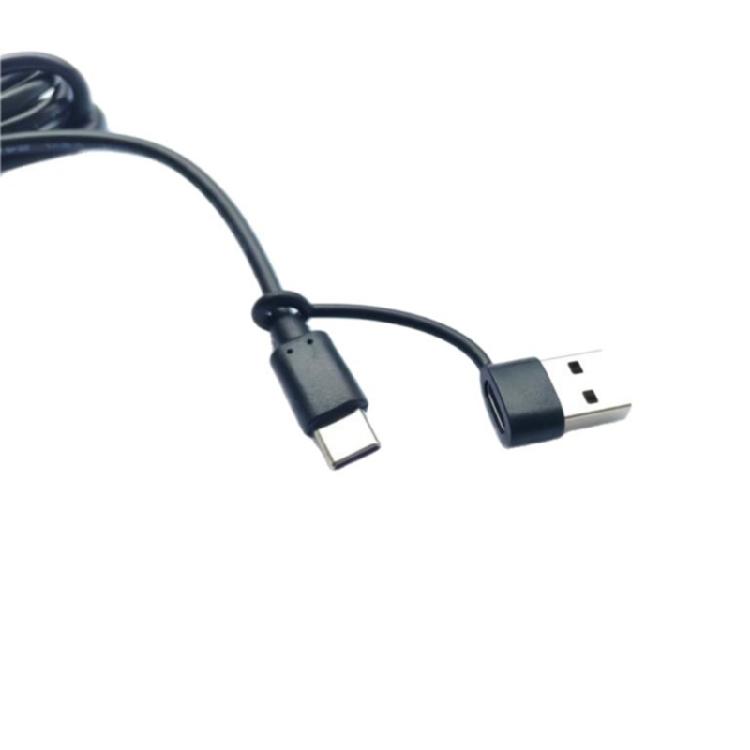 USB Type C to DC5.5x2.1mm 12V Chargers Cable Supporting 3A Output Easy to Carry for Gadgets Like Fan & Lights 1M