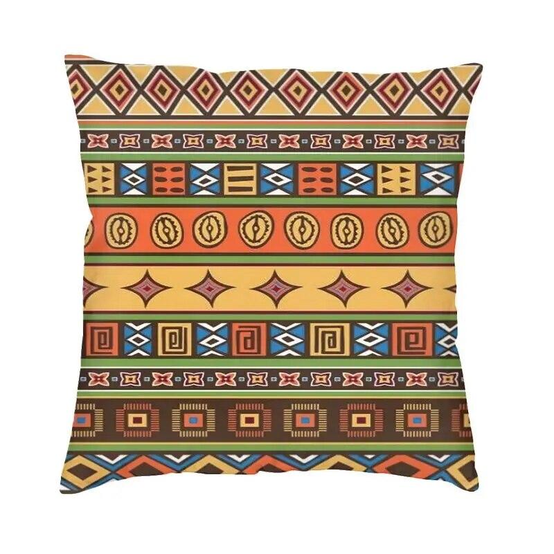 Decorat Fata de Perna Sufragerie African Etnic Geometric Floral Husa de Perna Model Colorat