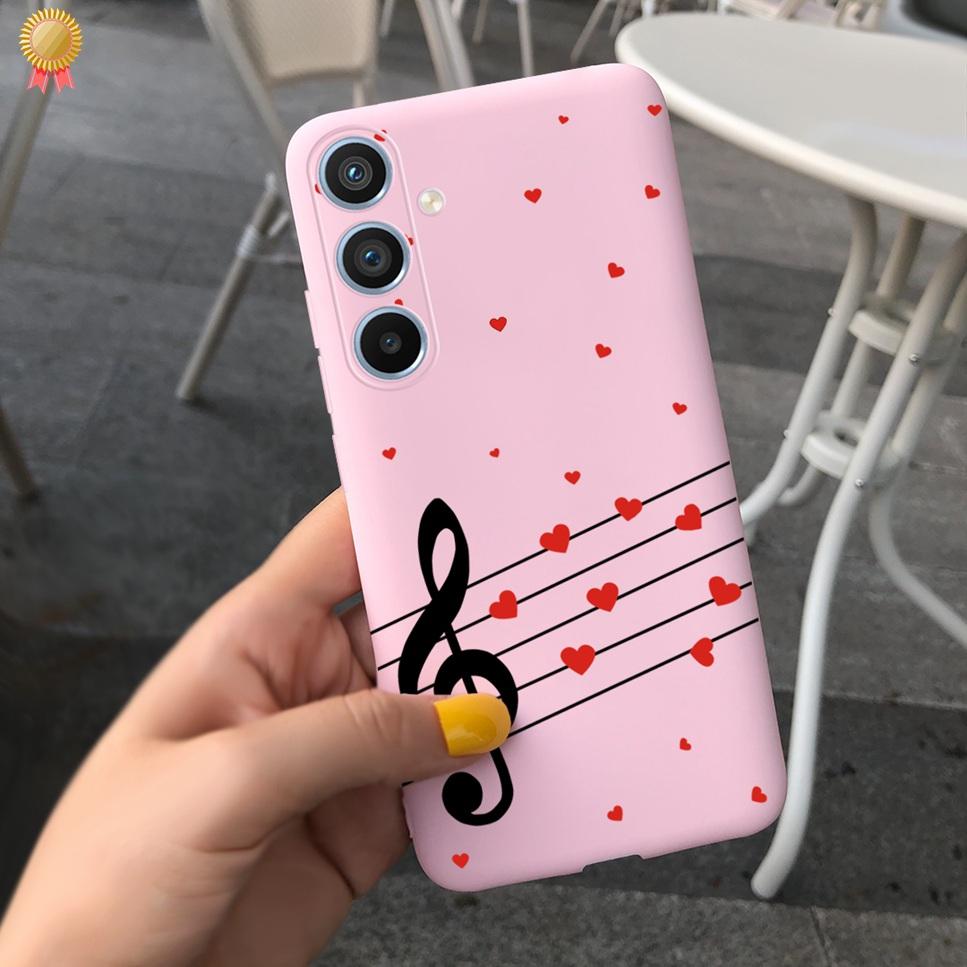 For Samsung Galaxy A24 A 24 4G Case Cute Shockproof Silicone Cartoon Back Cover For Samsung A24 SM-A246M A 24 Funda