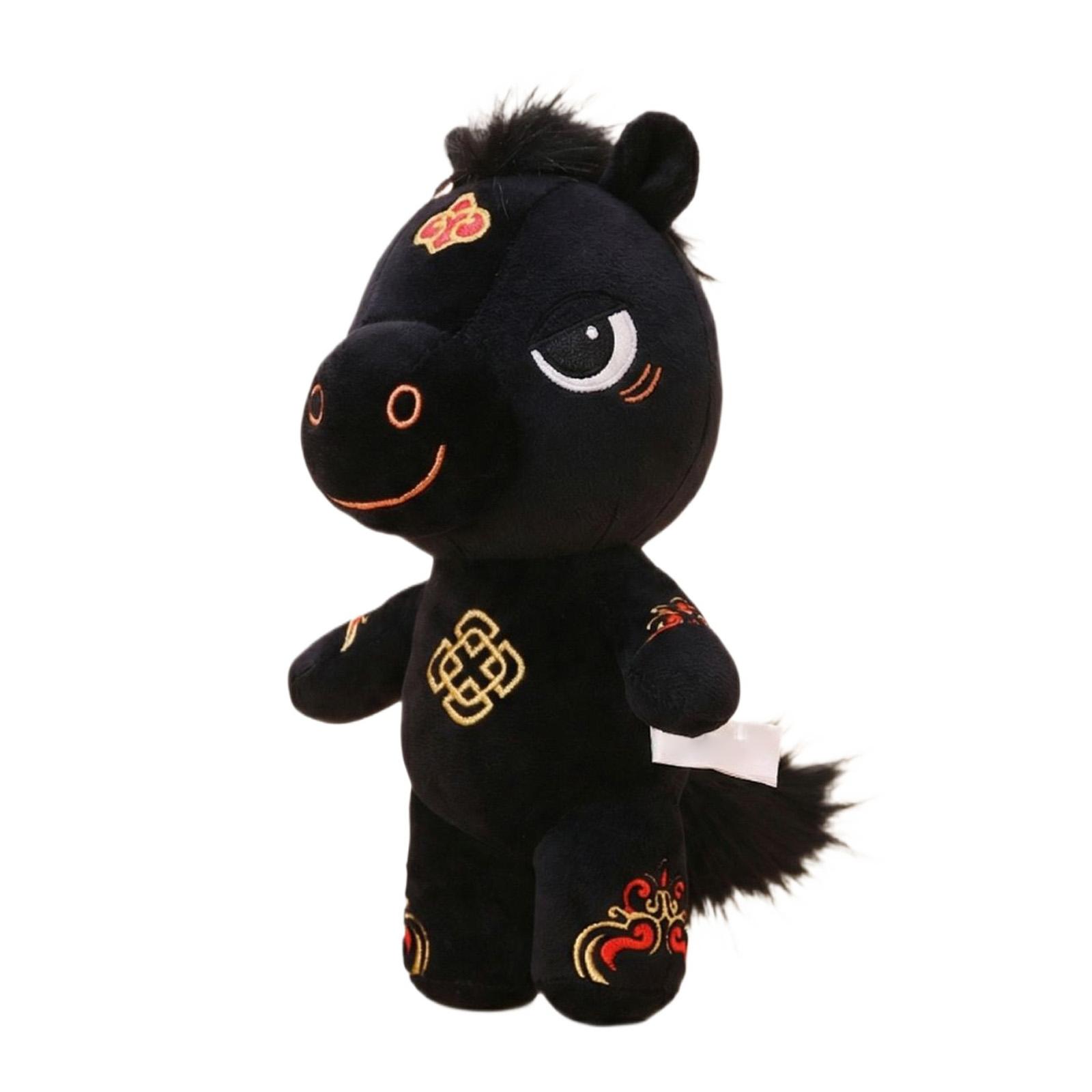 

Soft Plush Horse Doll, Plush Toy Gift, For Children s Companionship one size белый
