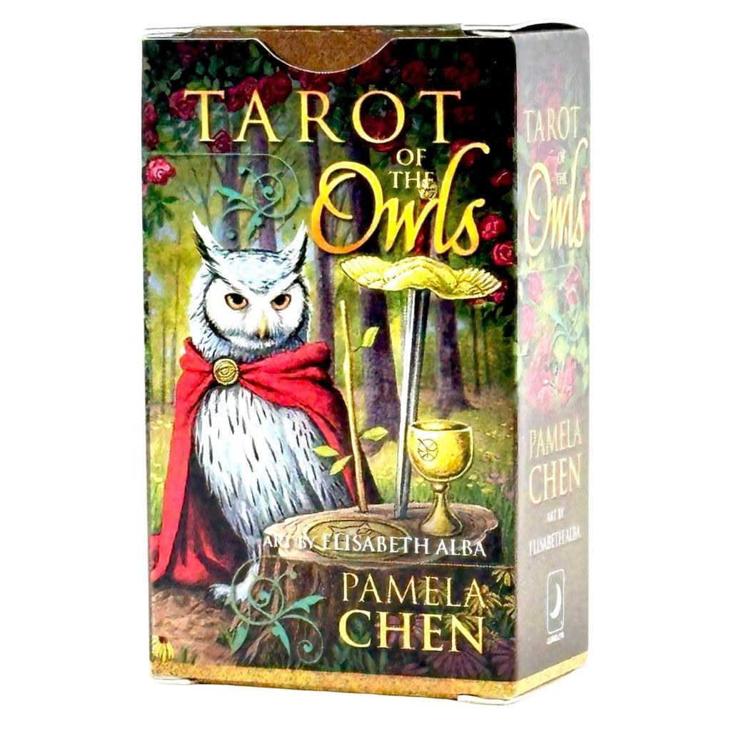 Tarot of the Owls Mini Tarot Waite 78 Mini Tarot Includes Japanese Authentic Product I.I.J Cards, Edition, Cards, Size, Reading, Instructions,
