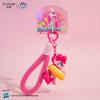 My Little Pony Action Figure Fluttershy Twilight Sparkle Pinkie Pie Modello Adorable Custodia Ciondolo Portachiavi Ciambella Decorazione Regali per Bambini