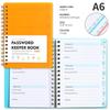 Libro Custode Password A6 Quaderno Login Internet Con Schede Alfabetizzate Software Gestione Password Licenza Organizzatore Account
