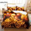 Cadou de Crăciun Set de lenjerie de pat Set husă de plapumă Lenjerie de pat 3D Imprimare digitală Lenjerie de pat Mărime queen Set de lenjerie de pat Design la modă
