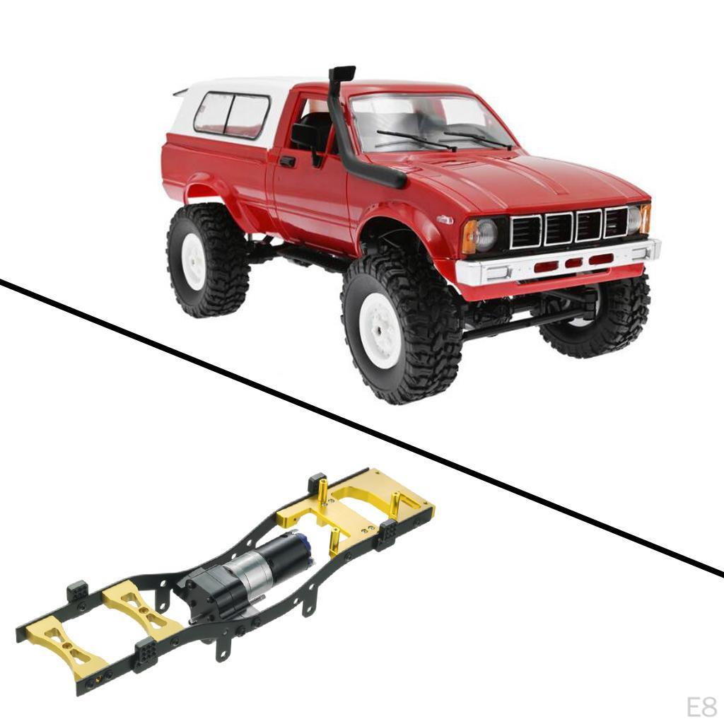 Chassis Body Sheel 370 Motor for WPL C14 C24 1/16 RC Truck