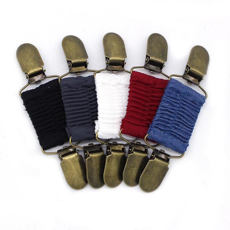 Geometric Style Womens Sweater Clips With Snap Fastener For Stylish Layering