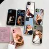 Singer S-Sabrina C-Carpenter For IPhone 16 13 15 11 12 14 Pro Max 15 16 Plus X XS MAX Matte Phone Cover