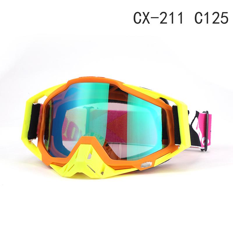 Gafas de Moto y Esquí a Prueba de Viento Transfronterizas: 100% Todoterreno, Equitación al Aire Libre y Protección para Descenso