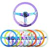 350mm Refitting Racing Sports Steering Wheel Universal Transparent Acrylic Steering Wheel