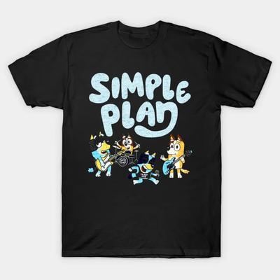 Simple Plan TShirt Short Sleeve Tee Full Size S5XL NZ037 Unisex T-Shirt