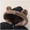 Born Baby Girl Clothes Winter Snowsuit Plus Velvet Clothing Boys Jumpsuit 0-3 Years Romper Boy Overalls Toddler Coat