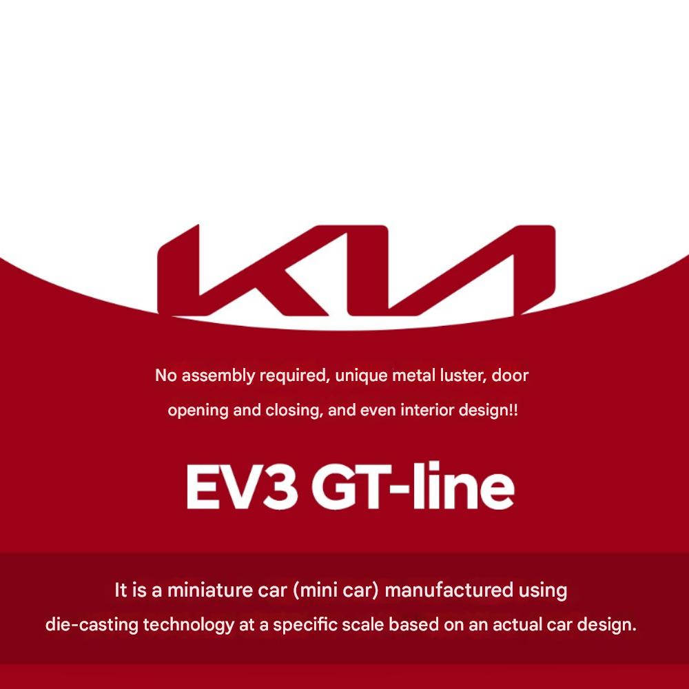 Kia EV3-GT Line 1:38, (Option 3  Colors), 1 piece
