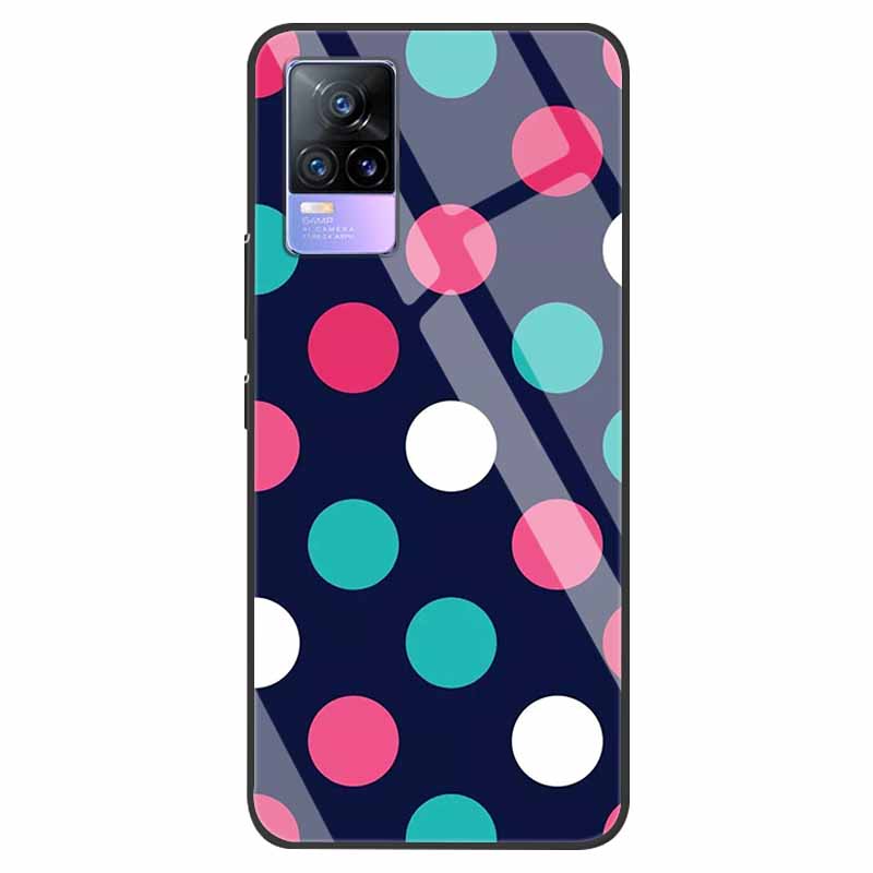 For VivoV21 5G Tempered Glass Case for Vivo V21 5G Soft Bumper Hard Funda For Vivo X60 Pro Global Phone Case X60 5G 2021 Cover