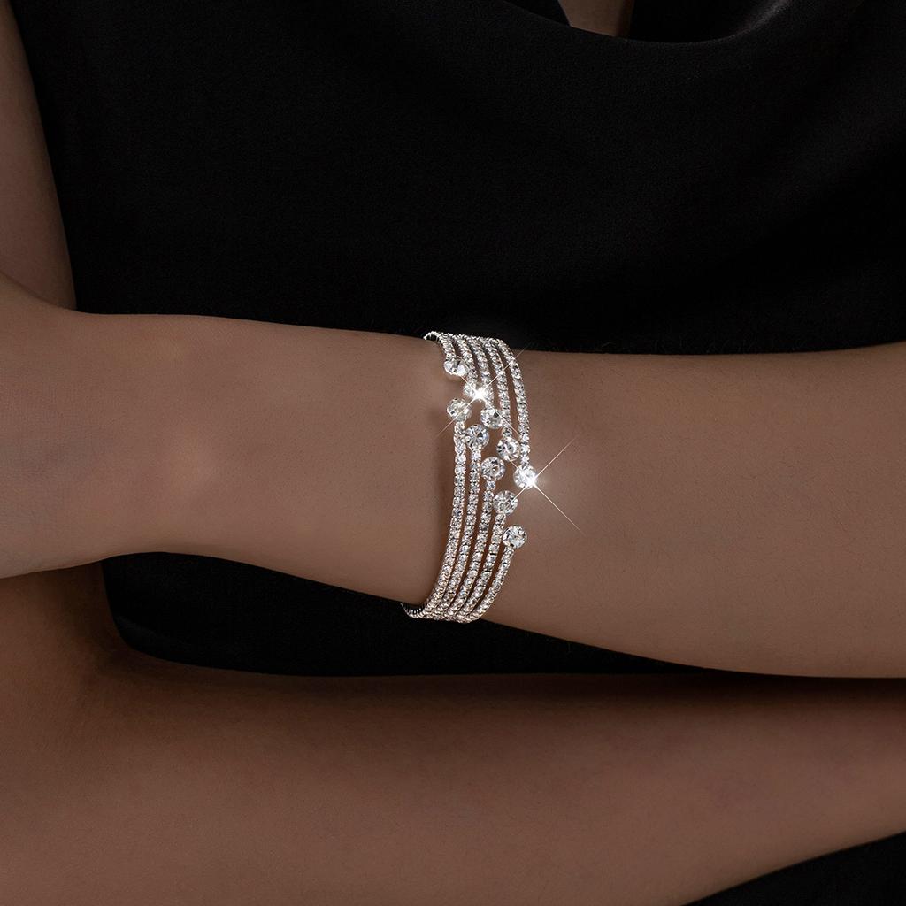 New Bracelet Accessories Fashion Bracelet Elastic Diamond Bracelet Bridal Fashion Bracelet
