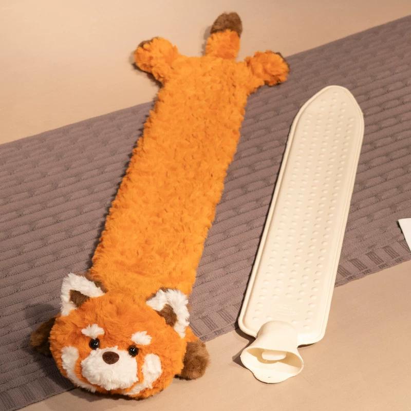 Long Hot Water Bottle for Warming Beds in Winter, a Special Device for Warming Bedding, Water-Filled Heating Pad, Extended Version for Sleeping, Hot