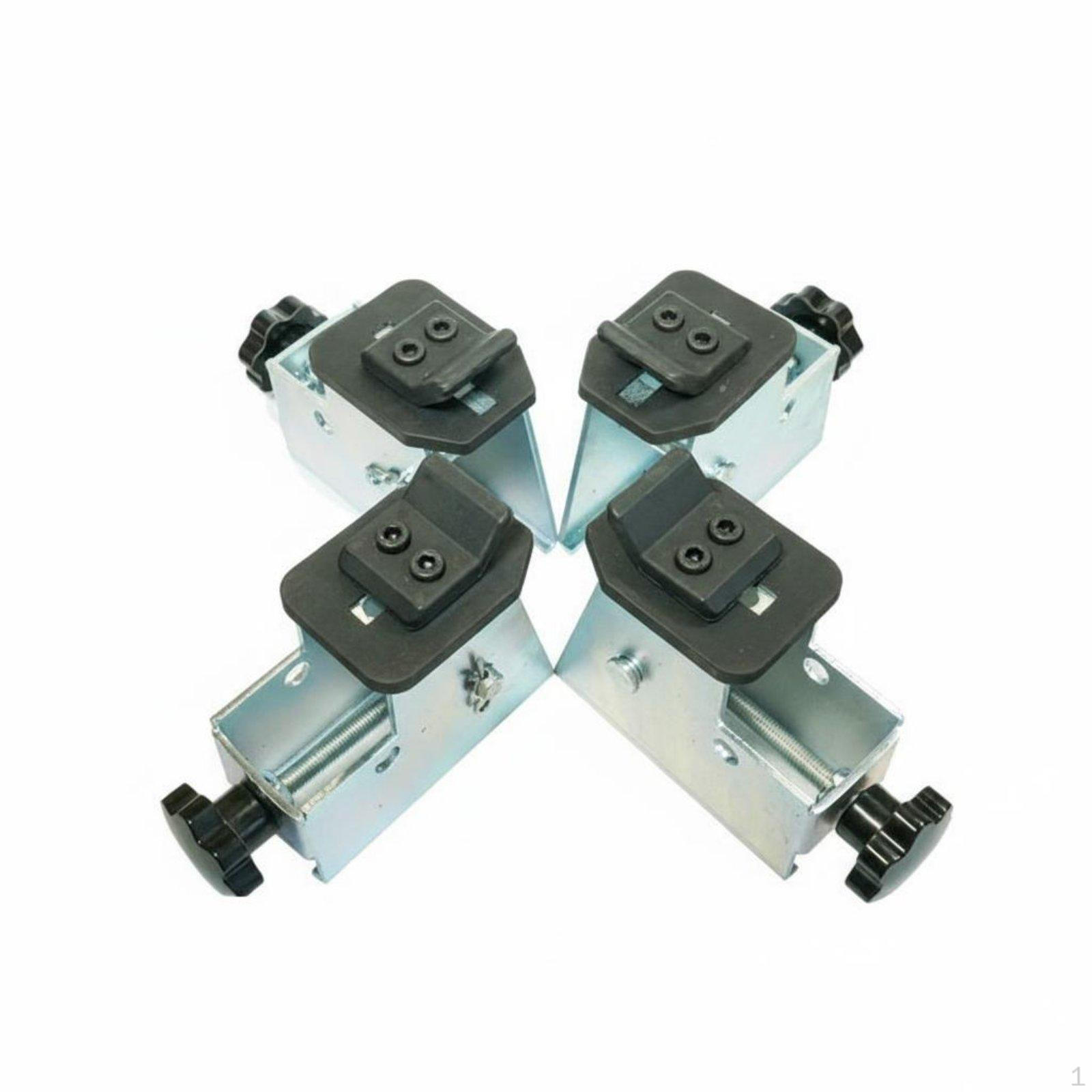 4 Pieces Motorcycle Tire Changer Clamps