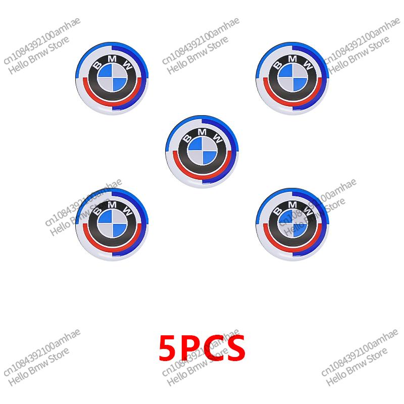 11mm 14mm Αυτοκόλλητο Έμβλημα Αλουμινίου για Κλειδί Αυτοκινήτου BMW M Power I3 G08 F15 F16 G20 E34 F94 F95 G30 G11 G12 E36 Αξεσουάρ Αυτοκινήτου