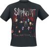 Slipknot Group Photo Men's T-Shirt Black Band Merch, Bands