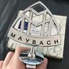 Логотип Maybach Передній стоячий металевий знак Емблема Автомобільний капот Задній значок для Maybach Класу C E S S400 S500 S600