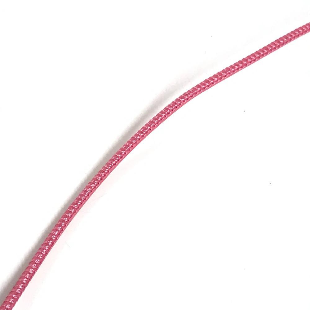 HERMES H-equipe logo Accessories Necklace lacquer pink/Green