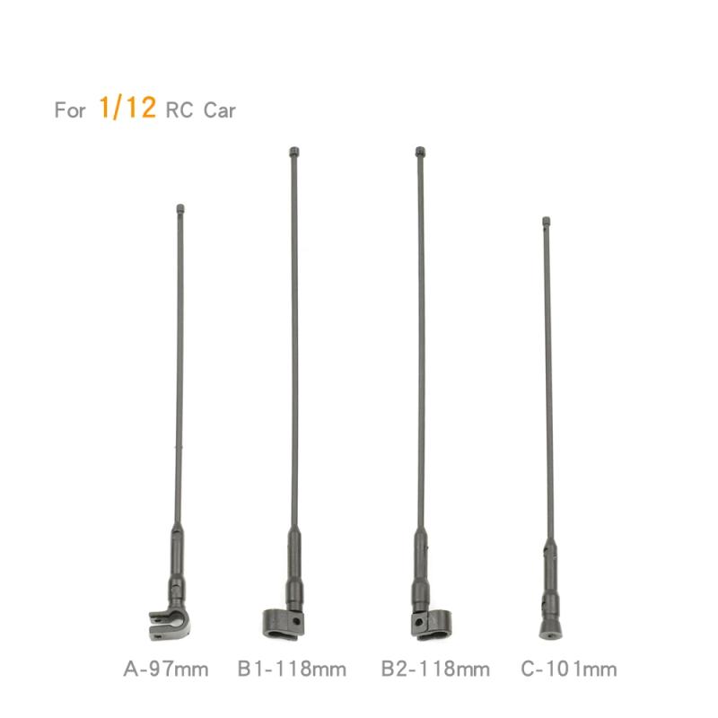 High Quality Black Simulated Antenna Aerial Decoration Signal Pole For 1/12 1/18 1/10 1/8 RC Car Crawler TRX4m MN168 MN-222 MN82 Mn99s UDR