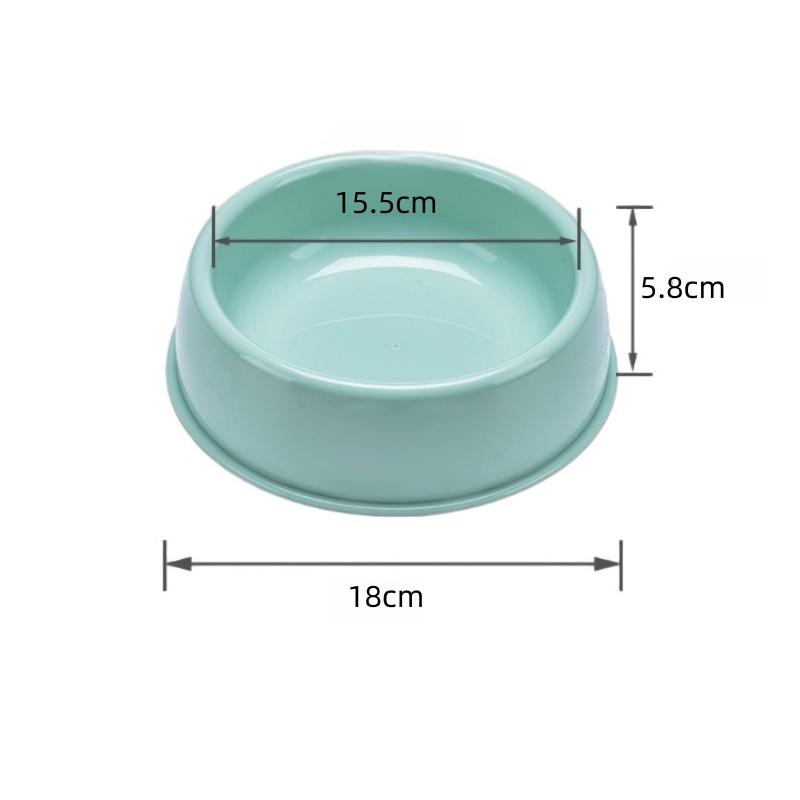 Pet Food Bowls Travel Footprint Feeding Feeder Water Plastic Bowl For Dog Cats Puppy Food Bowl